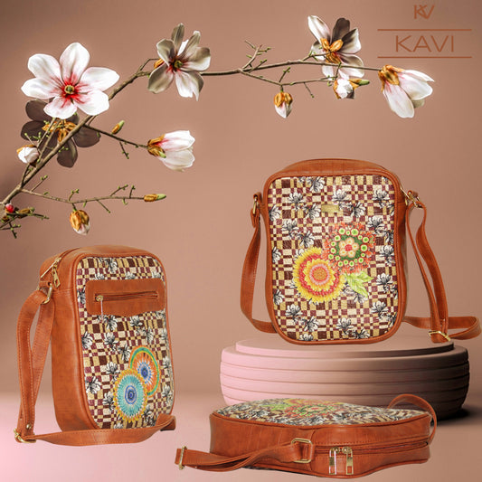 Brown Magic Satchel Crossbody Bag 808