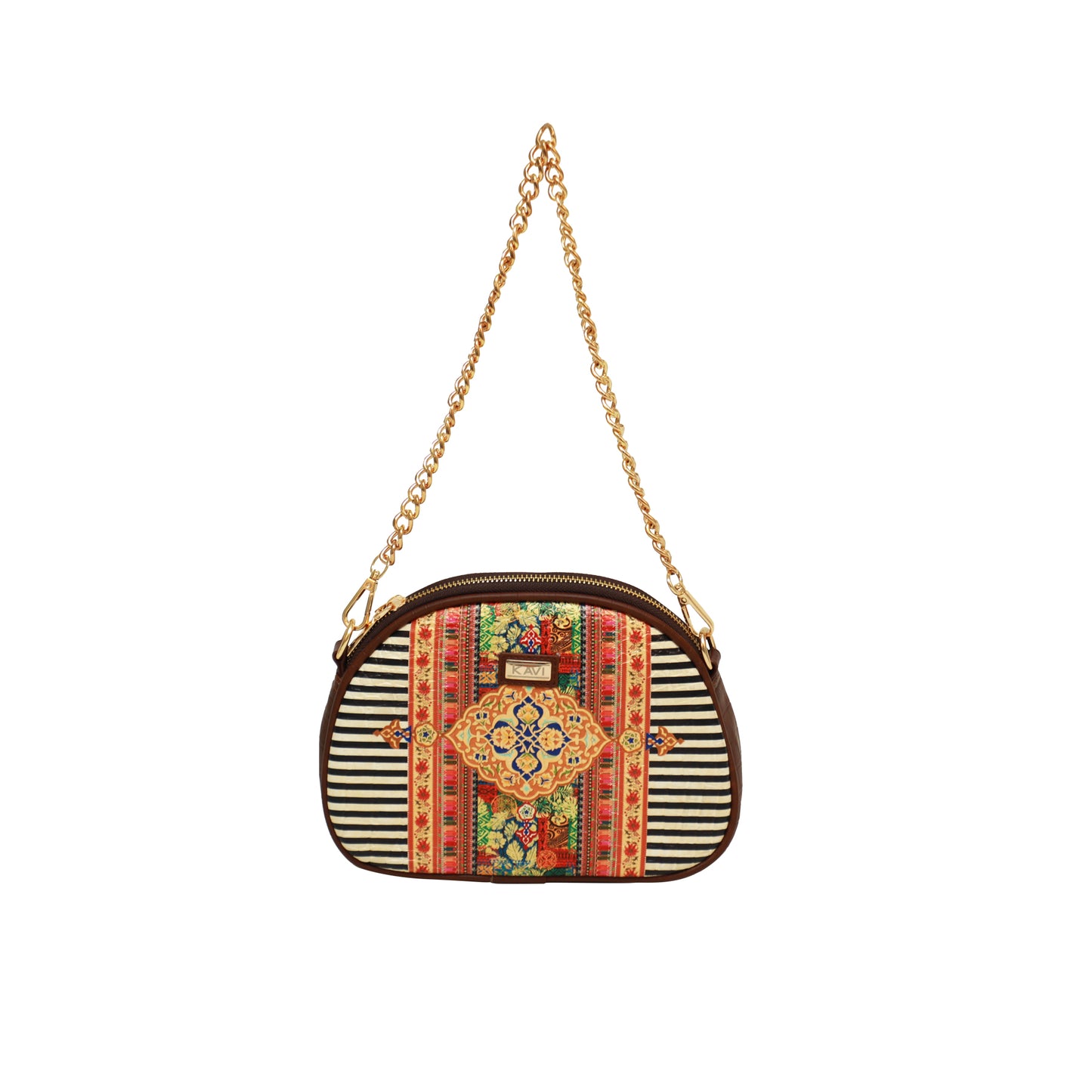 Stripy Boho Batua Bag 902